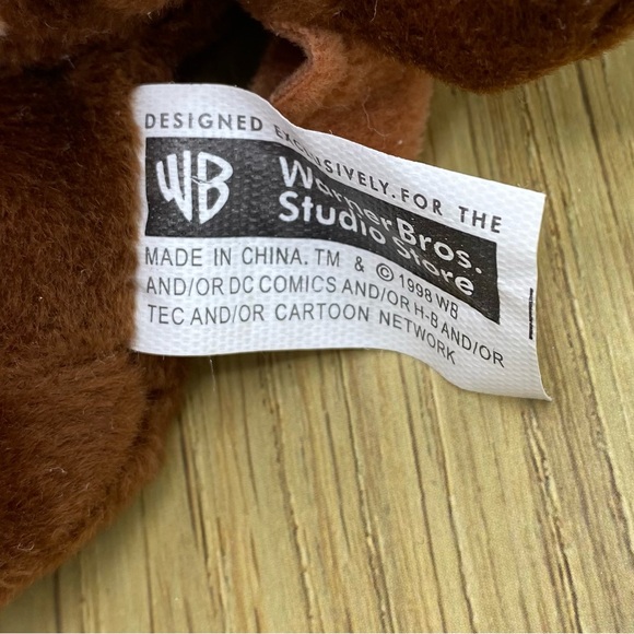 Warner Bros Jerry Mouse Bean Bag Plush Toy Vintage 1998 Tom And Jerry Gifts Tags - Picture 5 of 7